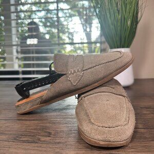 Lucky Brand Patsie Loafer Mule Women’s Shoes Light Gray Slip-On Size 8.5